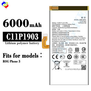 6000 мАч C11P1903 аккумулятор для мобильного телефона заменяет Аккумулятор для смартфона ASUS ROG phone 3 - Product Image 2
