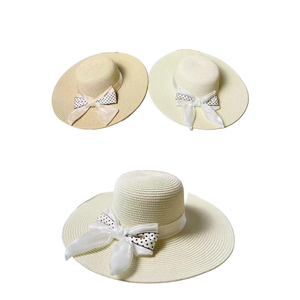 Sombrero Plano Ajustable de Alta Calidad con Cinta y Cordón, Estilo Elegante para Damas y <span class=keywords><strong>Caballeros</strong></span>, Ideal para la Playa - Product Image 2
