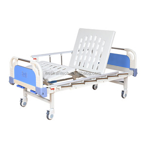 Cama de Hospital Manual para Pacientes BT-AM260 BESTRAN Clase I con 2 Manivelas, ABS, para Cuidado de Enfermería, con 1 Año de Garantía y Repuestos Gratuitos - Product Image 1