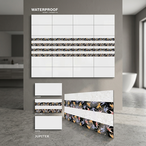 Carreaux Muraux en Porcelaine Émaillée Vintage 300x600mm 30x60cm Brillant Pierre Gaufrée Brique Céramique Mat Intérieur Sol Salle de Bain Moderne - Product Image 6