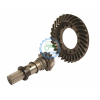 Repuestos para Tractor CAR65598 83957800, Juego de Engranajes Cónicos para Eje Delantero, Corona y Piñón 11/32T, Compatible con NH