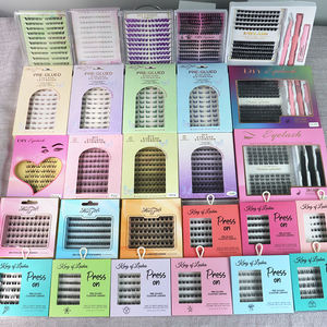 ขนตาปลอมแบบเป็นช่อ นุ่มฟูเป็นธรรมชาติ ทำมือ ขายส่ง รับผลิตแบรนด์ส่วนตัว แบบถาด DIY - Product Image 6