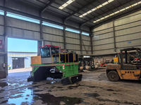 Composteur de vers de déchets d'animaux Mélangeur de compost automatisé Turner Machine
