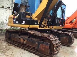 Excavatrice Caterpillar 336D2 36T d'occasion robuste certifiée CE avec accessoires de pelle, de brise-roche et de tarière - Product Image 2
