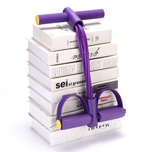 Bandas de Resistencia Multifuncionales para Fitness y Yoga en Casa, Cuerda de Tensión de 6 Tubos y Cinta Elástica con Pedal - Product Image 4