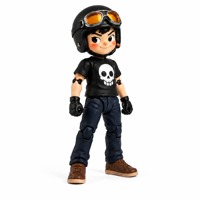 Figurine d'action OEM personnalisée Anime Chibi Boy Figurine Boîte Mystère Blind Box Jouet Statue PVC Vinyle Collection en Gros