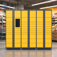 Casier intelligent, casier de rangement intelligent et casier numérique pour un stockage pratique en libre-service dans les établissements publics
