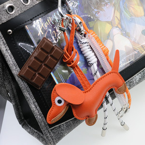 2025 Trendy Designer Gift Handbag Pendant DIY Ins Women Braid Rope Tassel <b>Ornament</b> Car Key Chain Purse Charm Keychains - Product Image 4