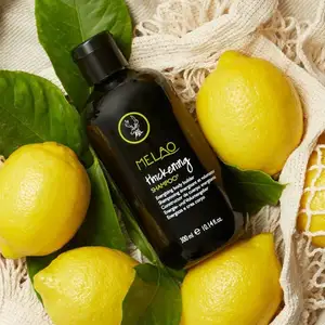 Private Label Tea Tree Lemon Customised Builds Body Scalp Care Para Cabello Vendor hair shampoo