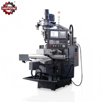 Fraiseuse verticale CNC automatique de haute précision XK6325 Mini 3 axes, broche BT40, commande GSK NT40, usage intensif