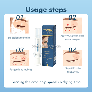 OTVENA Crema Reparadora Instantánea para <span class=keywords><strong>Ojos</strong></span> Vegana y Orgánica 60s con Vitamina E 8ml <span class=keywords><strong>Antiarrugas</strong></span>, Ojeras, Tensor Temporal para el Contorno de <span class=keywords><strong>Ojos</strong></span> - Product Image 6