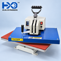 Presse à chaud pneumatique professionnelle à rotation 15*15 pouces semi-automatique haute pression pour transfert thermique DTF par sublimation