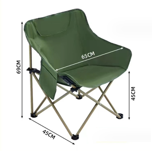 Sedia Pieghevole Portatile Leggera per Esterni, Ideale per Pesca, <span class=keywords><strong>Spiaggia</strong></span>, Campeggio, <span class=keywords><strong>Disegno</strong></span> e Picnic - Product Image 3