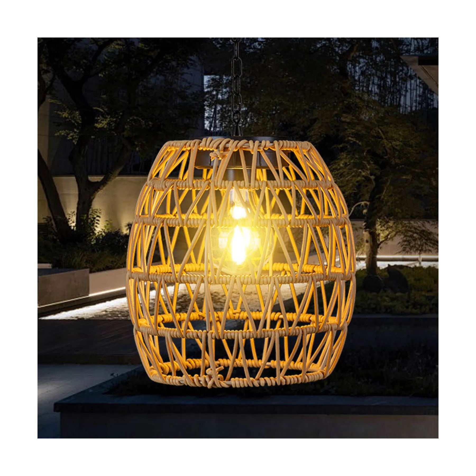 2023 New Customization Solar Christmas Lights Solar Lantern Solar Lanterns Garden Solar Light Lantern Pendant Light Shade