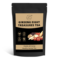 Thé Wubao 5g x 30 sachets – Détox Rein, Soutien Énergétique, Ginseng, Thé aux Cinq Trésors – Booster d'Énergie et de Vitalité pour Hommes, à base de plantes