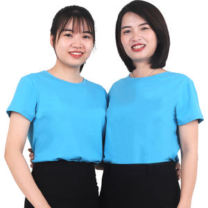 Camisetas personalizadas de verano para mujer con cuello mandarín para trabajo o eventos Camisetas de uniforme de equipo de verano OEM de Vietnam - Product Image 3