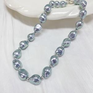 Chất Lượng Cao Thủy Tinh Baroque Ngọc Trai Không Thường Xuyên Đá Quý <span class=keywords><strong>Loose</strong></span> Sợi Ngọc Trai Hạt Cho Đồ Trang Sức Làm Bằng Tay Makin Giả Hạt Ngọc Trai - Product Image 3