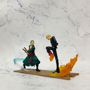 14-16CM japonais PVC Anime Figure 1 pièce Sanji <span class=keywords><strong>Roronoa</strong></span> <span class=keywords><strong>Zoro</strong></span> Figura jouet poupée Anime PVC Statue <span class=keywords><strong>Figurine</strong></span> - Product Image 5