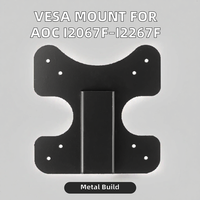 Support de montage VESA en métal pour moniteur AOC I2067F I2367F I2757F, adaptateur de support d'écran, pièce de montage d'affichage