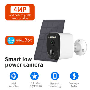Cámara solar <span class=keywords><strong>de</strong></span> baja potencia para interior/exterior, dispositivo <span class=keywords><strong>de</strong></span> detección humana PIR compatible con Android, <span class=keywords><strong>Apple</strong></span> IOS, H.264 + H.265, detección humana <span class=keywords><strong>de</strong></span> IA, 2, 2, 1, 2, 2 - Product Image 3