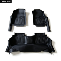 Tapis de sol de voiture en TPE certifiés ISO, imperméables, directement de l'usine, toutes saisons, 5D, sur mesure pour CRETA 2020