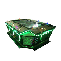 Table de jeu de pêche Qianmen de luxe, durable, personnalisable, en stock, écran 86 pouces, 10 joueurs, pour machine de jeu d'arcade IGS Vgame