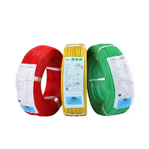 electrical wire Tinned copper and FEP rubber insulation ul1331 300V/200C for home appliance lighting,heater,industrial power etc