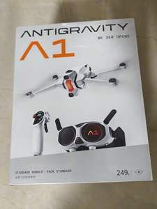 Dron Panorámico Antigravity A1 Global First 8K Ultra-HD 360 °   Control de Vuelo Panorámico con Alcance de hasta 10 km, Giroscopio de 6 Ejes - Product Image 1