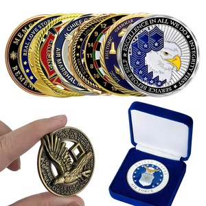 Créez vos propres pièces de monnaie commémoratives 3D personnalisées en alliage de zinc plaqué or/argent/cuivre, impression UV, émail souple, gravure <span class=keywords><strong>laser</strong></span> - Product Image 1