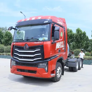 رأس جرار مستعملة من الصين وأوروبا 6x4 شكل Shacman دليل جرار الشاحنة
