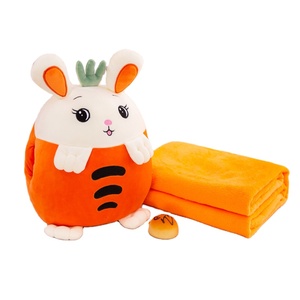 Dễ Thương Động Vật Loạt 3 Trong 1 Tay Ấm Hơn Gối Trẻ Em Quà Tặng Văn Phòng Gối Thỏ Búp Bê Sang Trọng Đồ Chơi Điều Hòa Không Khí Chăn Gối - Product Image 3