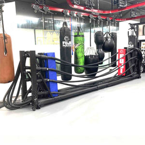 Anneau de boxe pliable PVC cadre en acier certifié CE expédition directe d'usine dans les 10 jours - Product Image 1