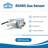 Capteur de gaz SO2 haute précision RS485 Modbus RTU, détecteur de dioxyde de soufre pour la surveillance environnementale