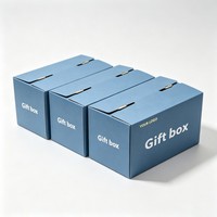 Boîte d'expédition personnalisée en gros pour chaussures, boîte d'expédition de vêtements en carton ondulé de haute qualité, boîte d'expédition avec bande déchirable à l'encre de soja