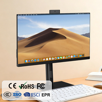 Nuevo Ordenador de Escritorio Todo en Uno AIO PC de 23.8'' con Pantalla LCD, DDR4, Core I7 de 9.ª Generación, Windows 10 y Almacenamiento SSD