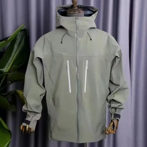 MOQ 2 PIÈCES En stock Expédition rapide <span class=keywords><strong>Veste</strong></span> de sport imperméable à coque rigide pour hommes et femmes <span class=keywords><strong>Veste</strong></span> de pluie pour activités de plein air - Randonnée - Product Image 2