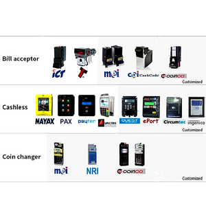 Máquina Expendedora de tarjetas comerciales con pantalla táctil de 21,5 pulgadas para bebidas, aperitivos, código QR, sistema de pago de fichas de monedas - Product Image 5