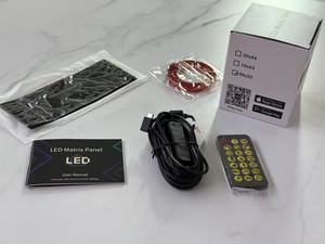 1632 tùy chỉnh ứng dụng-lập trình <span class=keywords><strong>Led</strong></span> Xe Đăng <span class=keywords><strong>board</strong></span> USB Scrolling tin nhắn ánh sáng ma trận Bảng điều chỉnh cho xe trang trí kỹ thuật số - Product Image 2