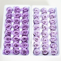 Boîte cadeau personnalisée de roses éternelles, fleurs réelles préservées, décoratives, pour toujours