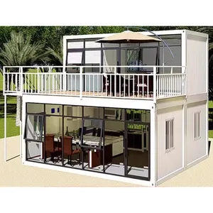 Fast Install Folding Flat Pack Container Detachable Container House 20ft Modular Living Container House For Sale