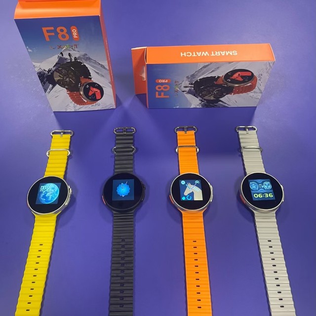 F8 Pro Full Screen Smartwatch F8 Smart Watch T800 T900 Ultra Smart Watch H9promax Round Sport Watch 9 F8pro Electronic F8