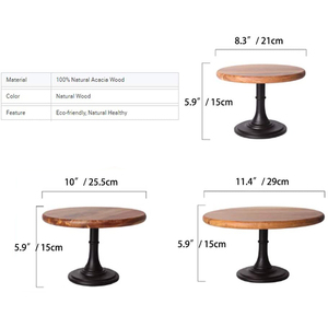 La <span class=keywords><strong>torta</strong></span> nuziale di natale di compleanno di sorpresa di legno decorativa di lusso all'ingrosso sta i banchi di mostra della tabella della <span class=keywords><strong>torta</strong></span> - Product Image 2