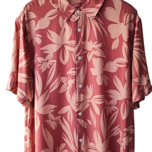 Aloha personalizzato stampato 100% Rayon <span class=keywords><strong>viscosa</strong></span> <span class=keywords><strong>donna</strong></span> Hawaii Button up camicia a maniche corte camicetta <span class=keywords><strong>donna</strong></span> top per le vacanze - Product Image 2