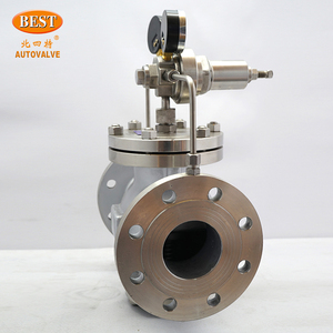 YQ43 Acero al carbono WCB 304 Acero inoxidable <span class=keywords><strong>Gas</strong></span> DN50 DN65 DN80 Válvula de control Brida 200X ANSI Válvula reductora de alta presión - Product Image 3