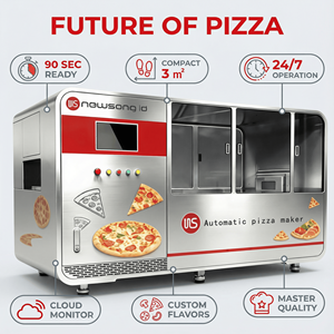 Tecnología de Pizza en un Minuto <span class=keywords><strong>con</strong></span> Calor: Pizza Caliente en la Noche, Disponible en Cualquier Momento. Caja de Tesoros Inteligente para Gourmets - Product Image 4