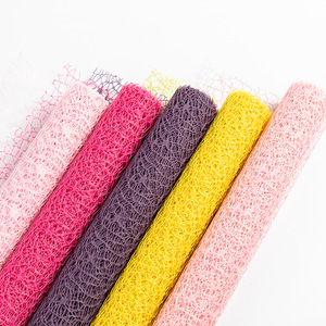 Một mặt lớp phủ Giấy Thủ Công bao bì hoa <span class=keywords><strong>Net</strong></span> cho bó hoa cho các cửa hàng hoa và hiển thị - Product Image 2