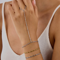 Europese & Amerikaanse Licht Luxe High-End RVS Armband, Niet-Verblekende Titanium Staal Dames Pols Sieraden Groothandel