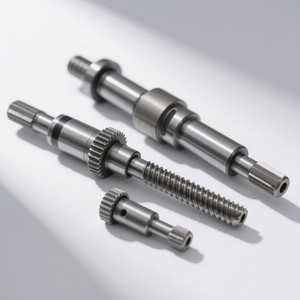 Fabricante de mecanizado CNC personalizado Precisión Eje estriado de metal de alta calidad Servicio de mecanizado de eje de engranaje reductor industrial - Product Image 1