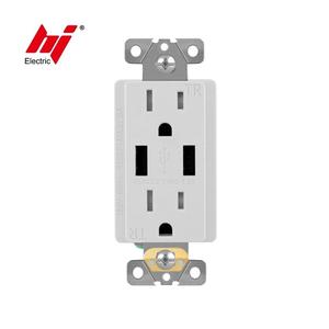 2024 Offre Spéciale 15a Double Usb Type a Chargeur Rapide Double Prise Usb Avec Plaque Murale - Product Image 1