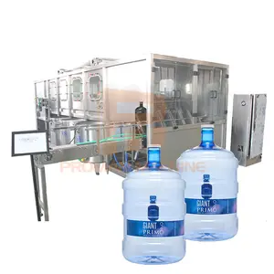 3 IN 1 drinking mineral pure water bottling plant cost price 20liters 5gallon 120BPH bottled filling machine sale